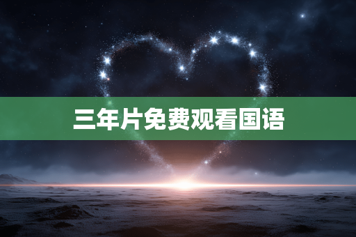 三年片免费观看国语