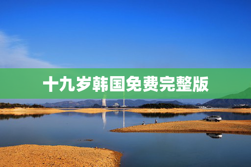 十九岁韩国免费完整版