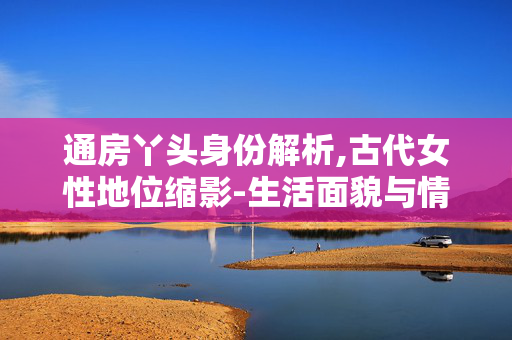 通房丫头身份解析,古代女性地位缩影-生活面貌与情感世界探析 通房丫头身份解析,古代女性地位缩影-生活面貌与情感世界探析