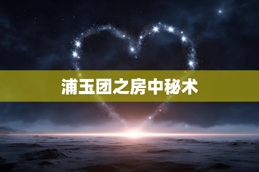 浦玉团之房中秘术