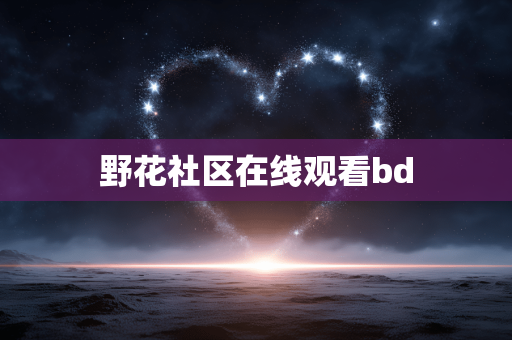 野花社区在线观看bd
