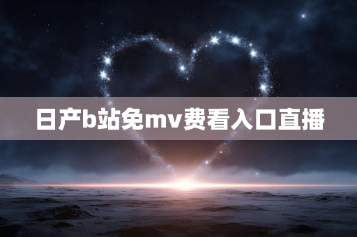 日产b站免mv费看入口直播