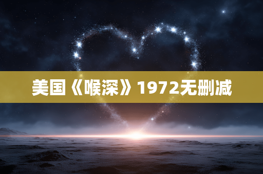 美国《喉深》1972无删减