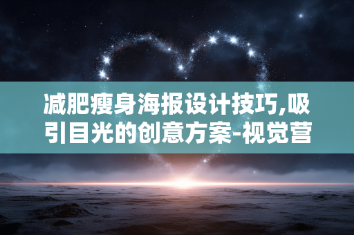 减肥瘦身海报设计技巧,吸引目光的创意方案-视觉营销解析 减肥瘦身海报设计技巧,吸引目光的创意方案-视觉营销解析