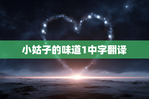 小姑子的味道1中字翻译