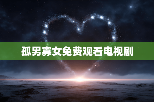 孤男寡女免费观看电视剧