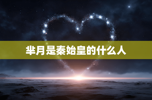 芈月是秦始皇的什么人