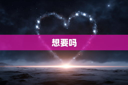 想要吗