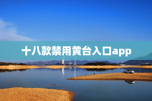 十八款禁用黄台入口app