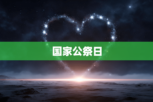 国家公祭日 国家公祭日