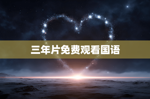 三年片免费观看国语