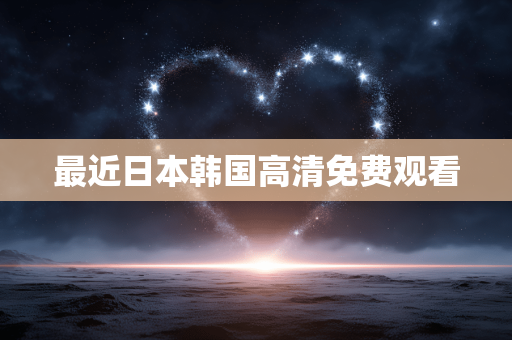 最近日本韩国高清免费观看
