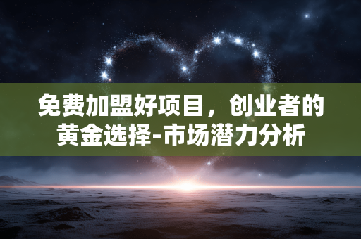 免费加盟好项目，创业者的黄金选择-市场潜力分析