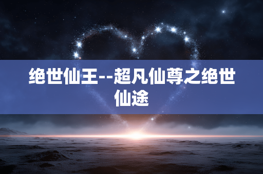 绝世仙王--超凡仙尊之绝世仙途