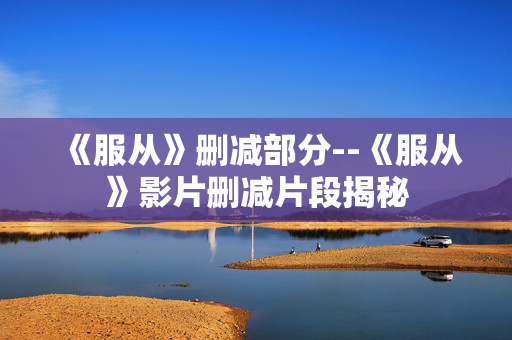 《服从》删减部分--《服从》影片删减片段揭秘