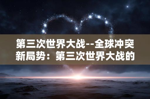 第三次世界大战--全球冲突新局势：第三次世界大战的探讨