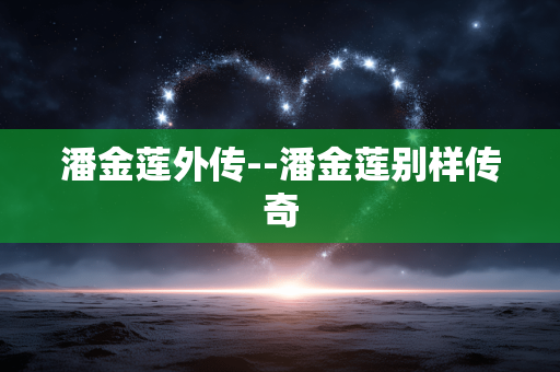 潘金莲外传--潘金莲别样传奇