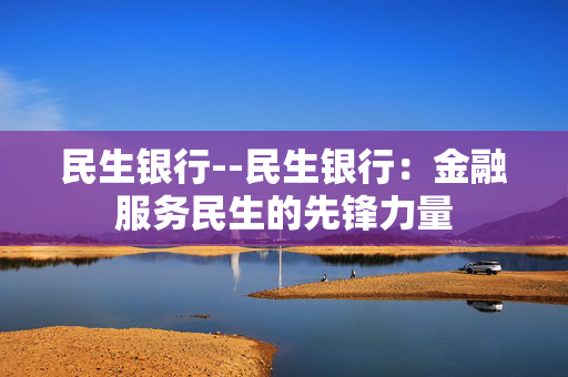 民生银行--民生银行：金融服务民生的先锋力量