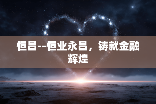 恒昌--恒业永昌，铸就金融辉煌