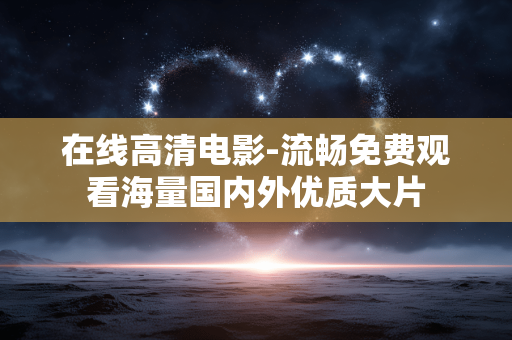 在线高清电影-流畅免费观看海量国内外优质大片