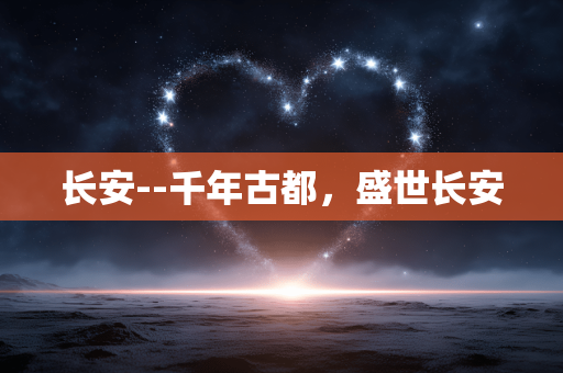 长安--千年古都，盛世长安
