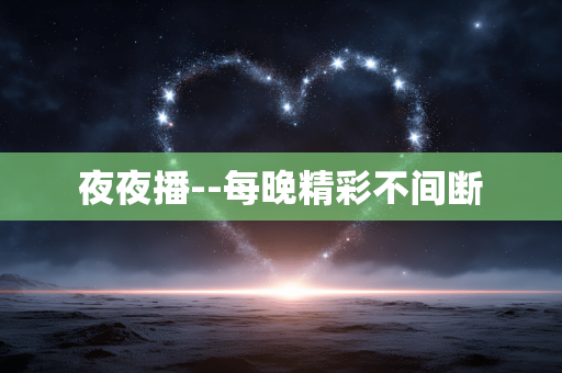 夜夜播--每晚精彩不间断
