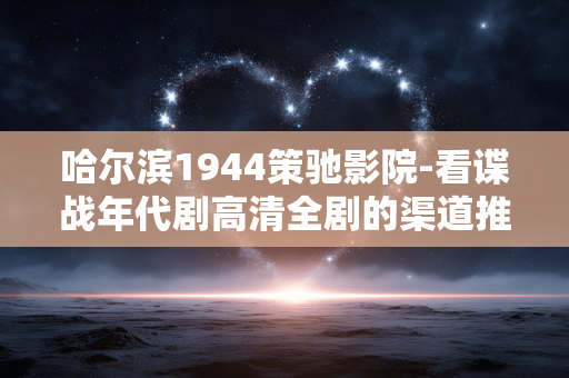 哈尔滨1944策驰影院-看谍战年代剧高清全剧的渠道推荐