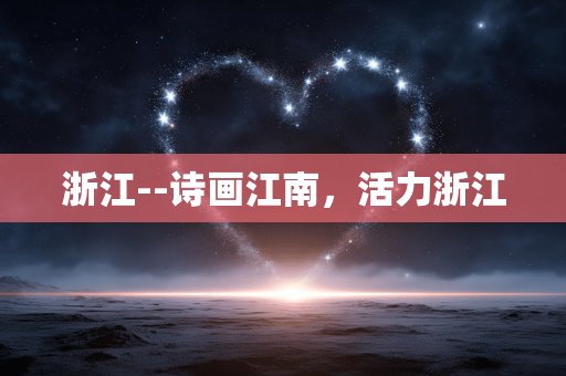 浙江--诗画江南，活力浙江