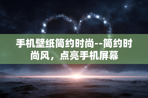 手机壁纸简约时尚--简约时尚风，点亮手机屏幕