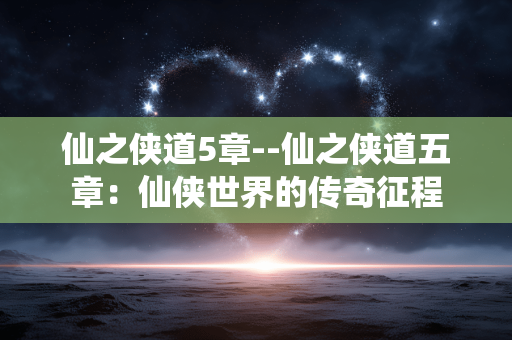 仙之侠道5章--仙之侠道五章：仙侠世界的传奇征程