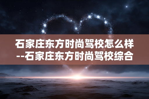 石家庄东方时尚驾校怎么样--石家庄东方时尚驾校综合评价 石家庄东方时尚驾校怎么样--石家庄东方时尚驾校综合评价