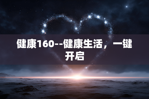健康160--健康生活,一键开启 健康160--健康生活,一键开启