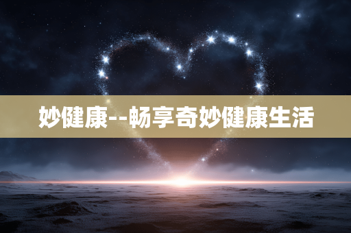 妙健康--畅享奇妙健康生活