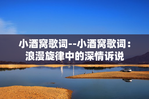 小酒窝歌词--小酒窝歌词：浪漫旋律中的深情诉说
