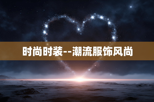 时尚时装--潮流服饰风尚 时尚时装--潮流服饰风尚