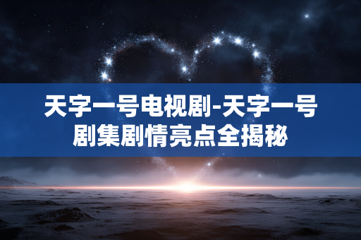 天字一号电视剧-天字一号剧集剧情亮点全揭秘 天字一号电视剧-天字一号剧集剧情亮点全揭秘