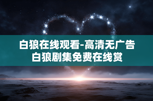 白狼在线观看-高清无广告白狼剧集免费在线赏 白狼在线观看-高清无广告白狼剧集免费在线赏