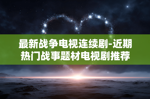 最新战争电视连续剧-近期热门战事题材电视剧推荐 最新战争电视连续剧-近期热门战事题材电视剧推荐
