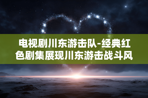 电视剧川东游击队-经典红色剧集展现川东游击战斗风采