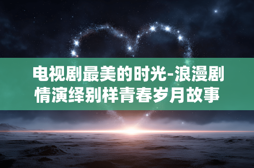 电视剧最美的时光-浪漫剧情演绎别样青春岁月故事