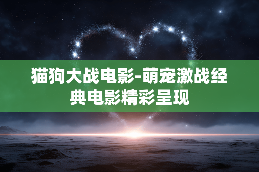猫狗大战电影-萌宠激战经典电影精彩呈现