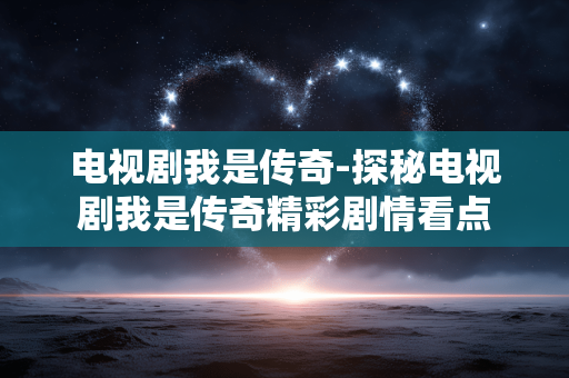 电视剧我是传奇-探秘电视剧我是传奇精彩剧情看点