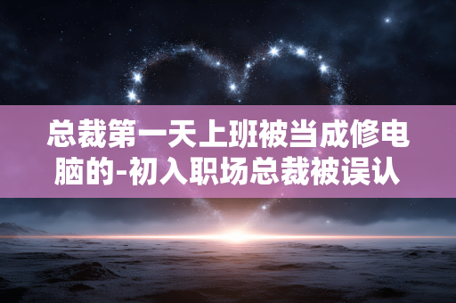 总裁第一天上班被当成修电脑的-初入职场总裁被误认成电脑维修人员