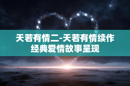 天若有情二-天若有情续作经典爱情故事呈现