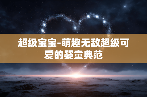 超级宝宝-萌趣无敌超级可爱的婴童典范 超级宝宝-萌趣无敌超级可爱的婴童典范