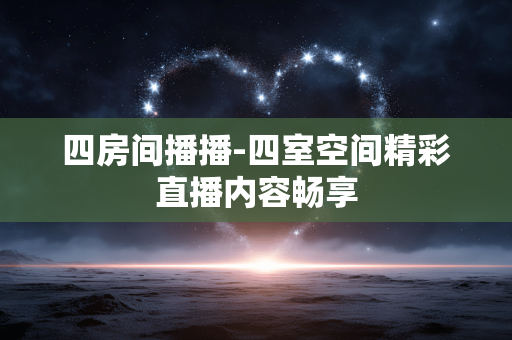 四房间播播-四室空间精彩直播内容畅享 四房间播播-四室空间精彩直播内容畅享