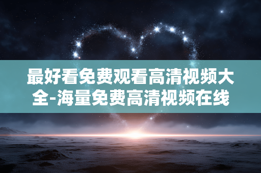 最好看免费观看高清视频大全-海量免费高清视频在线畅享资源 最好看免费观看高清视频大全-海量免费高清视频在线畅享资源