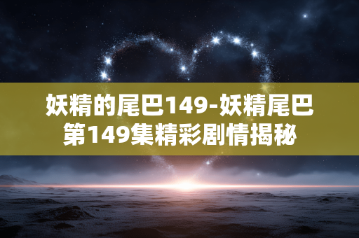 妖精的尾巴149-妖精尾巴第149集精彩剧情揭秘
