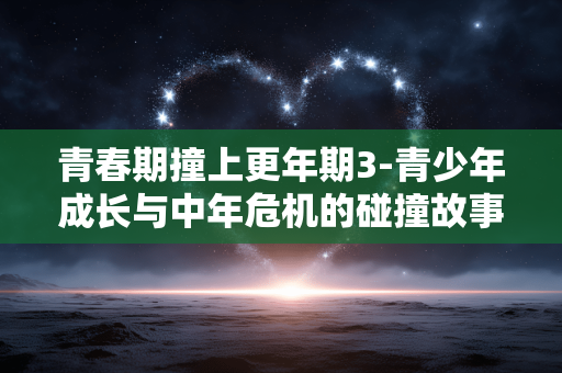 青春期撞上更年期3-青少年成长与中年危机的碰撞故事 青春期撞上更年期3-青少年成长与中年危机的碰撞故事