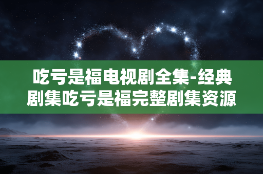 吃亏是福电视剧全集-经典剧集吃亏是福完整剧集资源 吃亏是福电视剧全集-经典剧集吃亏是福完整剧集资源